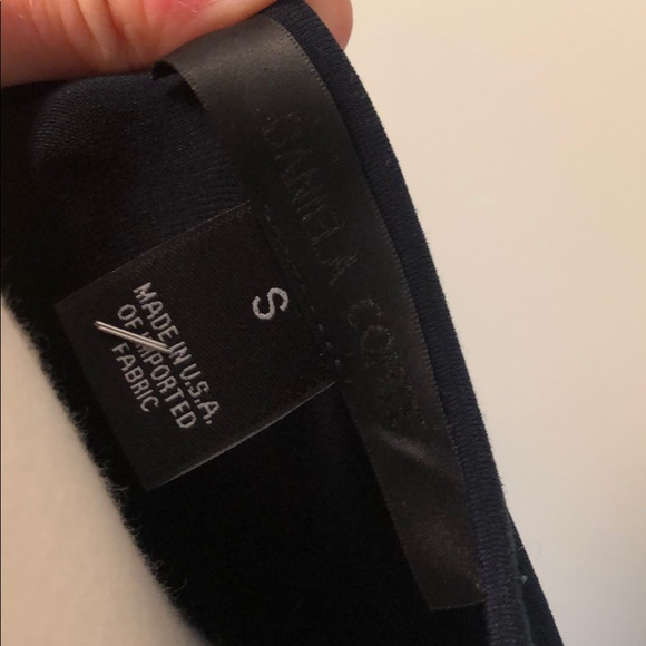 Navy designer dress - Picture 5 of 5